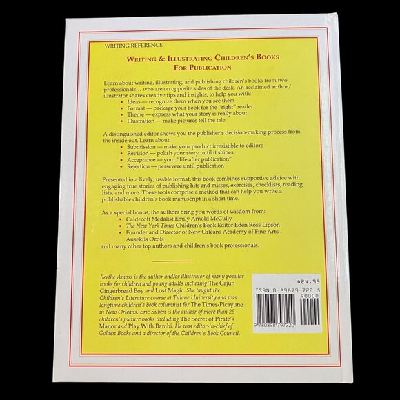 Writing and Illustrating Childrens Books for Publication Berthe Amoss SIGNED - Picture 2 of 10